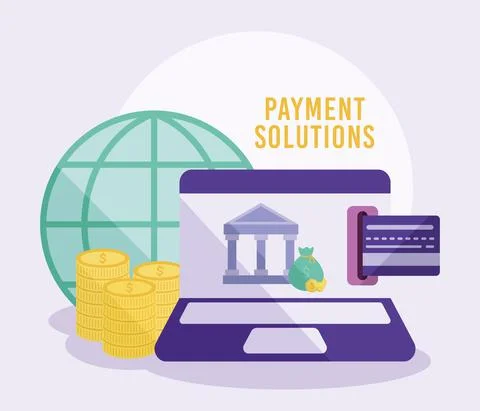 Payment solutions cartel 스톡 일러스트