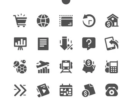 Payment system Well-crafted Pixel Perfect Vector Solid Icons Stock Illustration