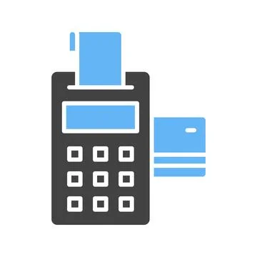 Payment Terminal Icon Image. Stock Illustration