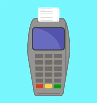 Payment terminal Ilustração Stock