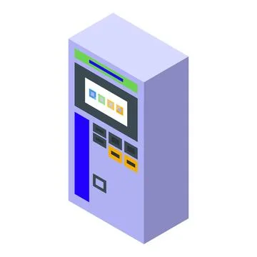 Payment terminal processing contactless bank cards with nfc technology 库存插图