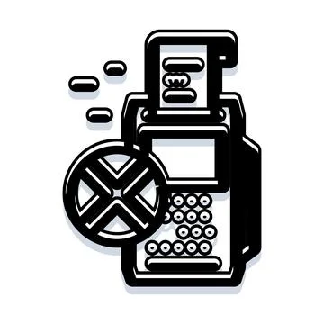 Payment terminal transaction failed with error message 스톡 일러스트