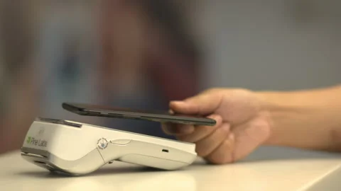 Payment through mobile Stock Footage 152947199