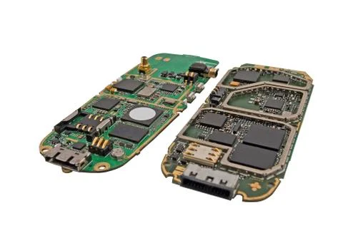 Payments and microcircuits Foto stock