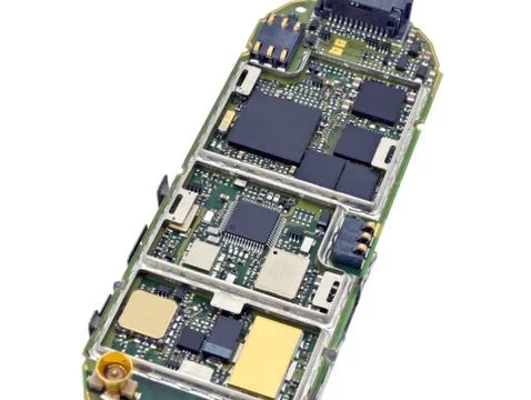 Payments and microcircuits 스톡 사진