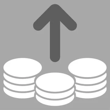 Payout Icon from Commerce Set Stock Illustration