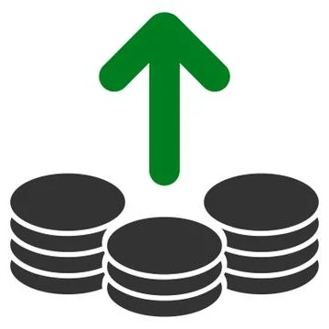 Payout Icon from Commerce Set Stock Illustration