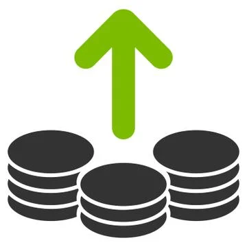 Payout Icon from Commerce Set Stock Illustration