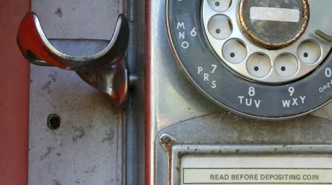 Payphone 03 Stock Footage 683813