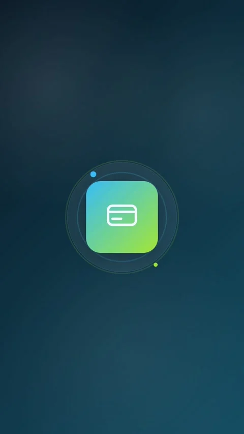 Payroll Animated Icon 9:16 Stock Footage 345159269