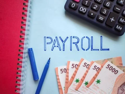 Payroll concept Stock Photos