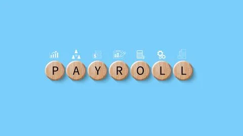 Payroll for employee concept. Efficient payroll management system with inte.. Stock Photos