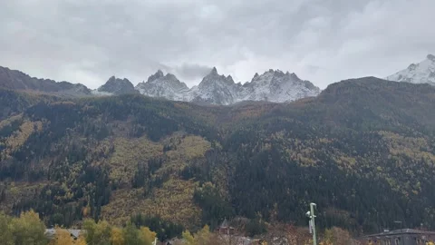 Paysage chamonix Stock Footage 319550559