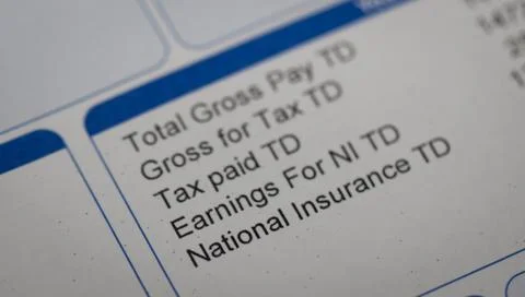 Payslip Stock Photos