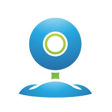 PC Accessories Web Cam Stock Illustration