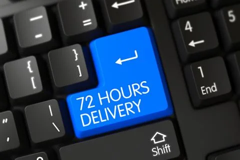 PC Button - 72 Hours Delivery Stock Illustration