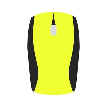 PC computer mouse vector illustration technology with button equipment device Stock Illustration