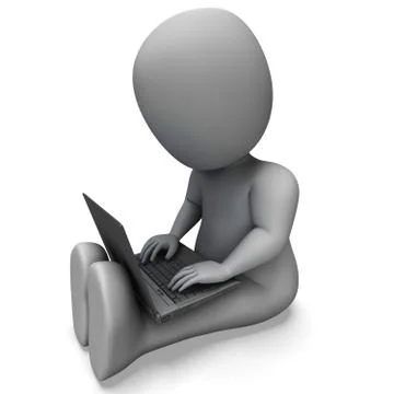 Pc computer showing browsing web online Illustrazione stock