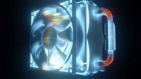 Pc cooling system Stock Footage 145156002