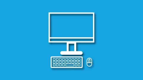Pc icon Stock Footage 159238909