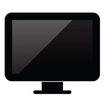 Pc Icon vector. Smart Devices icon. electronic device Stockillustratie