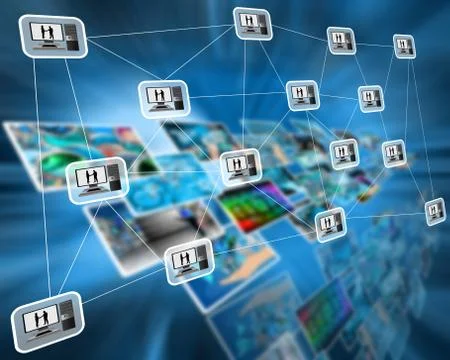 Pc interface Stock Illustration