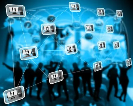 Pc interface Stock Illustration