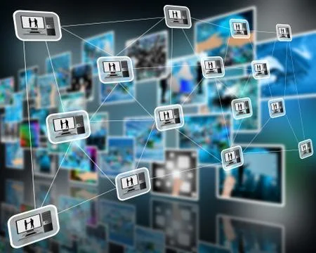 Pc interface Stock Illustration