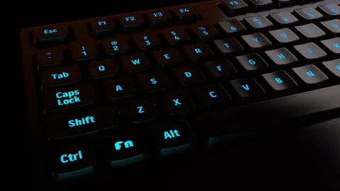 PC Keyboard Stock Footage 102652431