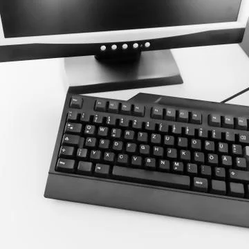 PC Keyboard Stock Photos