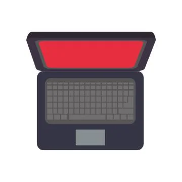 Pc laptop malware 스톡 일러스트