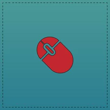 PC mouse computer symbol Illustrazione stock