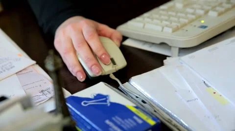 PC mouse Stock Footage 60119940