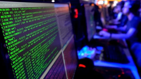 PC online games Stock Footage 116890023