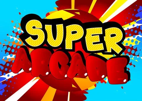 Pc or Console gaming, Gamer related words, quote on Comic book style backgrou Stock Illustration
