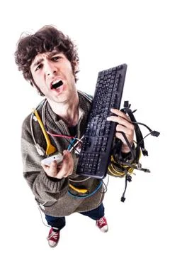 Pc problem 스톡 사진