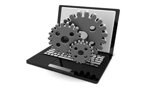 Pc repair Stock Illustration