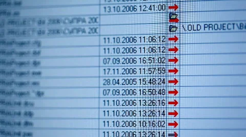 PC screen Stock Footage 839008