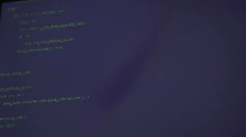 PC screen with programming code, access denied and granted, hacking process Stock Footage 67586172