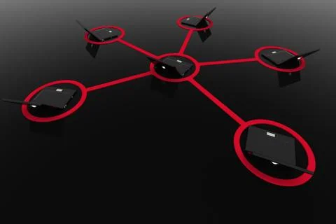 Pc server Stock Illustration