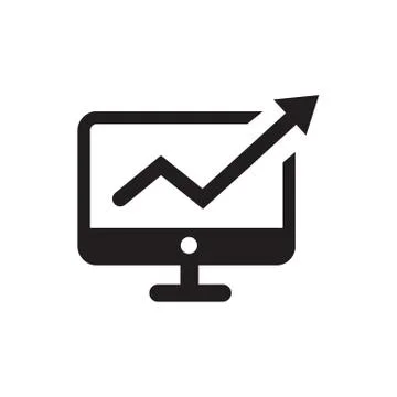 Pc stock icon Stock Illustration