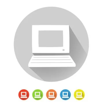 PC symbol Stock Illustration