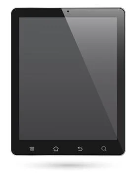 Pc tablet computer Stock Illustration