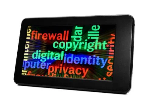 Pc tablet Illustrazione stock