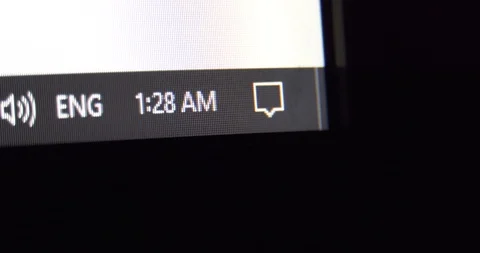 PC time Stock Footage 103957564