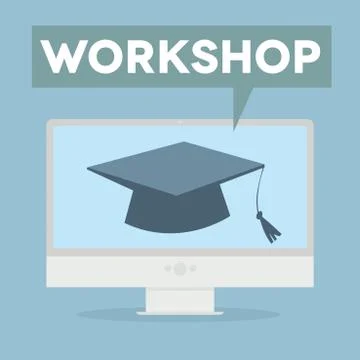 Pc workshop Stock Illustration