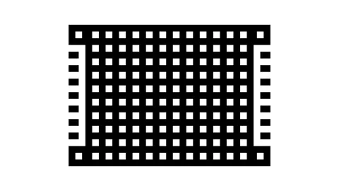 Pcb board electronic component glyph icon animation Stock Footage 326155866