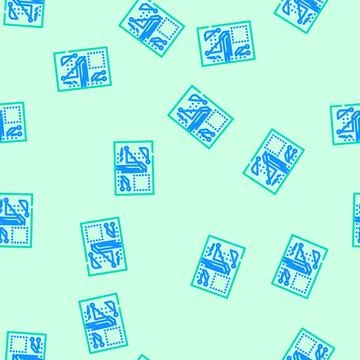 Pcb board electronic component vector seamless pattern Stock Illustration
