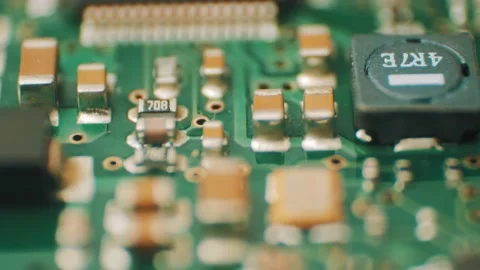 PCB Board Macro Shot 動画素材 169874365