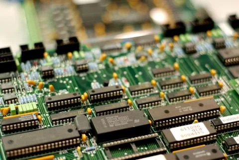 Pcb circuit electronic Stock Photos